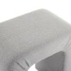 Boucle Stool (Set of 2), Dining Chairs For Home Kitchen Island - Gray - Image 12