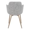 Boyne - Contemporary Chair (Set of 2) - Antique Copper / Dark Gray - Image 5
