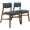 Edgehill - Dining Chair (Set of 4) - Navy Blue - Image 6