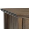 Acadian - Bedside Table - Rustic Natural Aged Brown - Image 6