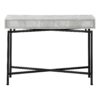 Accent Console Table For Entryway, Storage Drawer, Contemporary & Modern - Gray - Image 4