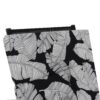 2 Piece Indoor / Outdoor Chaise Lounge Chair Cushion Set With Ties, Patio Seat Cushions For Lawn, Pool & Beach - Black Leaf - Image 8