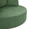 360° Swivel Chair Accent Barrel Chair Swivel Round Sofa Chair With 3 Removable Pillows For Living Room, Office And Hotel - Green - Image 22