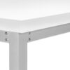 Computer Desk, Home Office, Standing, Adjustable, Laptop, Contemporary And Modern - White - Image 8