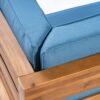 Oana - 3 Piece Sofa Set With Water Resistant Cushions - Blue - Image 9