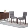 Ashford - Parson Dining Chair (Set of 2) - Stone Gray - Image 8