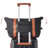 Hardshell Luggage Sets 6 Piece Suitcase Set, Expandable Lightweight Suitcases With Wheels, Tsa Lock - Black Brown - Image 14