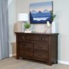 Verna - 7 Drawer Dresser - Brown - Image 5