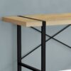 Computer Desk For Home Office, Laptop, Contemporary And Modern - Natural / Black - Image 8