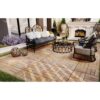 10 Piece Interlocking Deck Tiles Checker Pattern, Square Acacia Hardwood Outdoor Flooring For Patio, Bancony, Pool Side - Yellow - Image 22