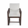 Patio Dining Set Outdoor Dining Table And Chair Set With And Removable Cushions For Patio, Backyard, Garden - Dark Brown - Image 21