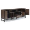 Banting - Mid Century Wide TV Stand - Walnut Brown - Image 2