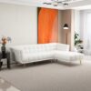 Addison - Right Sectional Sofa - Cream - Image 11
