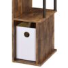 Lyphre - Computer Desk - Weathered Oak / Black - Image 4