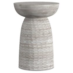 Boyd - Wooden Accent Table - White Wash