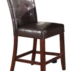 Britney - Counter Height Chair (Set of 2) - Espresso