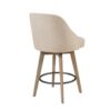 Counter Stool With Swivel Seat Function - Sand - Image 6