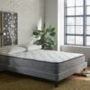 10" Queen Mattress With Gel Memory Foam 884 Pocketed Coil - White / Gray - Image 3