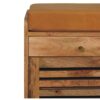 Shutter Shoe Rack With 2 Drawers - Beige - Image 4