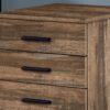 File Cabinet, Rolling Mobile, Storage Drawers, Printer Stand, Office, Work, Contemporary, Modern - Brown - Image 2