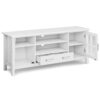 Kitchener - 60" Wide TV Media Stand - White - Image 2
