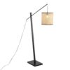 Arturo - Contemporary Floor Lamp - Black - Image 2