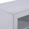 Summit - TV Stand Console With Fireplace - White Walnut Finish - Image 6