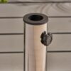 Wheelie - Round Umbrella Base With Stainless Steel Holder - Green - Image 4