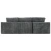 Cloud Sectional Sofa Upholstered Sofa Couch With Double-Layer Cushion And Side Pockets, Free Combined Sectional Sofa Full Compressed Sofa For Living Room - Gray - Image 27