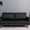 Plush Comfort Loveseat - Black - Image 11