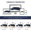 2 Pices Free Combination Minimalist Style Modular Sectional, Wrinkle Resistant Couch Set L Shaped Compressed Sofa For Living Room - Dark Blue - Image 14