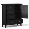 Redmond - Medium Storage Cabinet - Black - Image 2