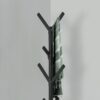 Free Standing Coat Rack 8 Hooks For Entryway - Black - Image 9