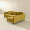 Christian - Sectional Sofa Right Facing - Dark Yellow - Image 2
