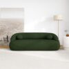 Andrew - Boucle Sofa - Dark Green - Image 13