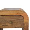 Darcy - Mini Nightstand With Curved Edges - Beige - Image 4