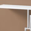 Accent Console Table For Entryway, Contemporary & Modern - Glossy White - Image 3