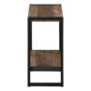 Accent Table, Side, End, Nightstand, Lamp, Living Room, Bedroom, Industrial - Brown - Image 3