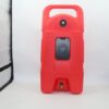 34 Gallon Gas Caddy With Wheels Fuel Transfer Tank, Gasoline Diesel Can Fuel Storage Tank For Automobiles ATV Car Mowers Tractors Boat Motorcycle - Red - Image 7