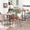 Austin - Industrial Dining Table - Antique - Image 8