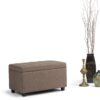 Darcy - Storage Ottoman Bench - Fawn Brown - Image 8