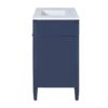 Bathroom Vanity With Top Sink, Modern Bathroom Storage Cabinet, 2 Drawers And A Tip-Out Drawer, Single Sink Bathroom Vanity - Blue - Image 15
