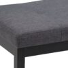 Lacey - Tufted Ottoman Bench - Slate Gray - Image 4