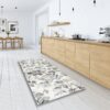 Fenix - Runner Rug - White / Gray - Image 2