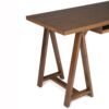 Sawhorse - Desk - Medium Saddle Brown - Image 5