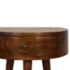 Semi Circle Nightstand - Chestnut - Image 7