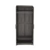 Danbury - Wood Wardrobe - Gray - Image 8