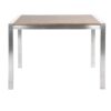 Fuji - Contemporary Counter Table - Walnut - Image 4