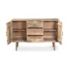 3 Drawer Sideboard With 2 Doors (KD Legs) - Natural - Image 9