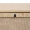 Modern Rattan 5 Door Shoe Storage Cabinet For Entryway Freestanding Design - Natural - Image 21